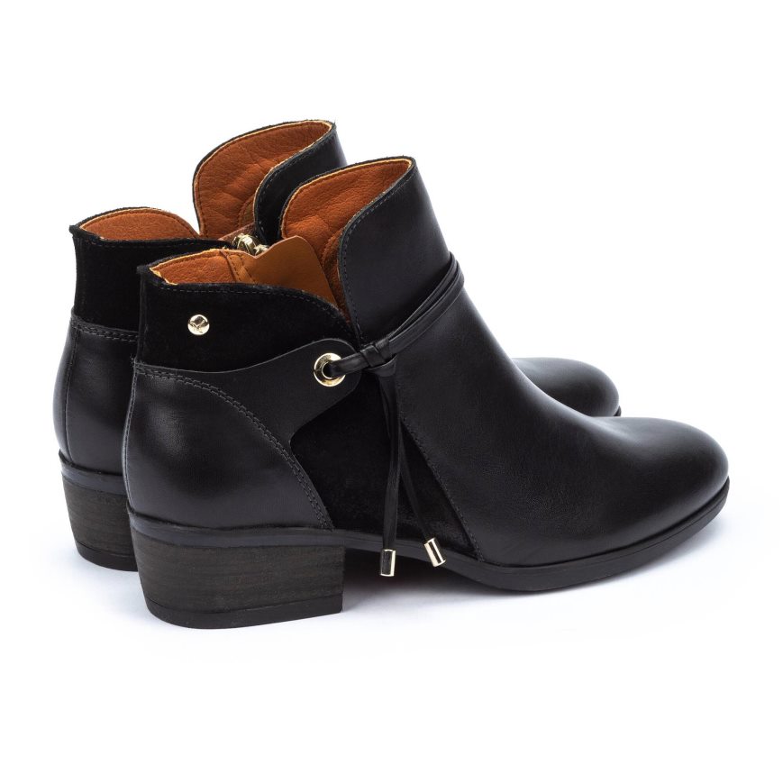 Women's Pikolinos DAROCA Ankle Boots Black | NZ S95023Q